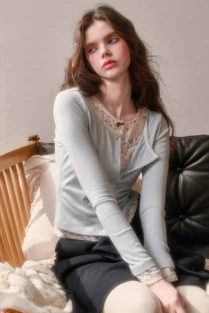 Milky Way Cotton Cardigan