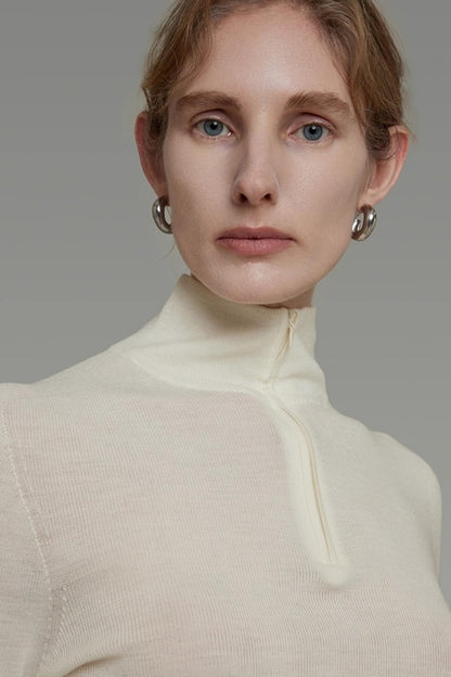 Slim Knitted Base Sweater