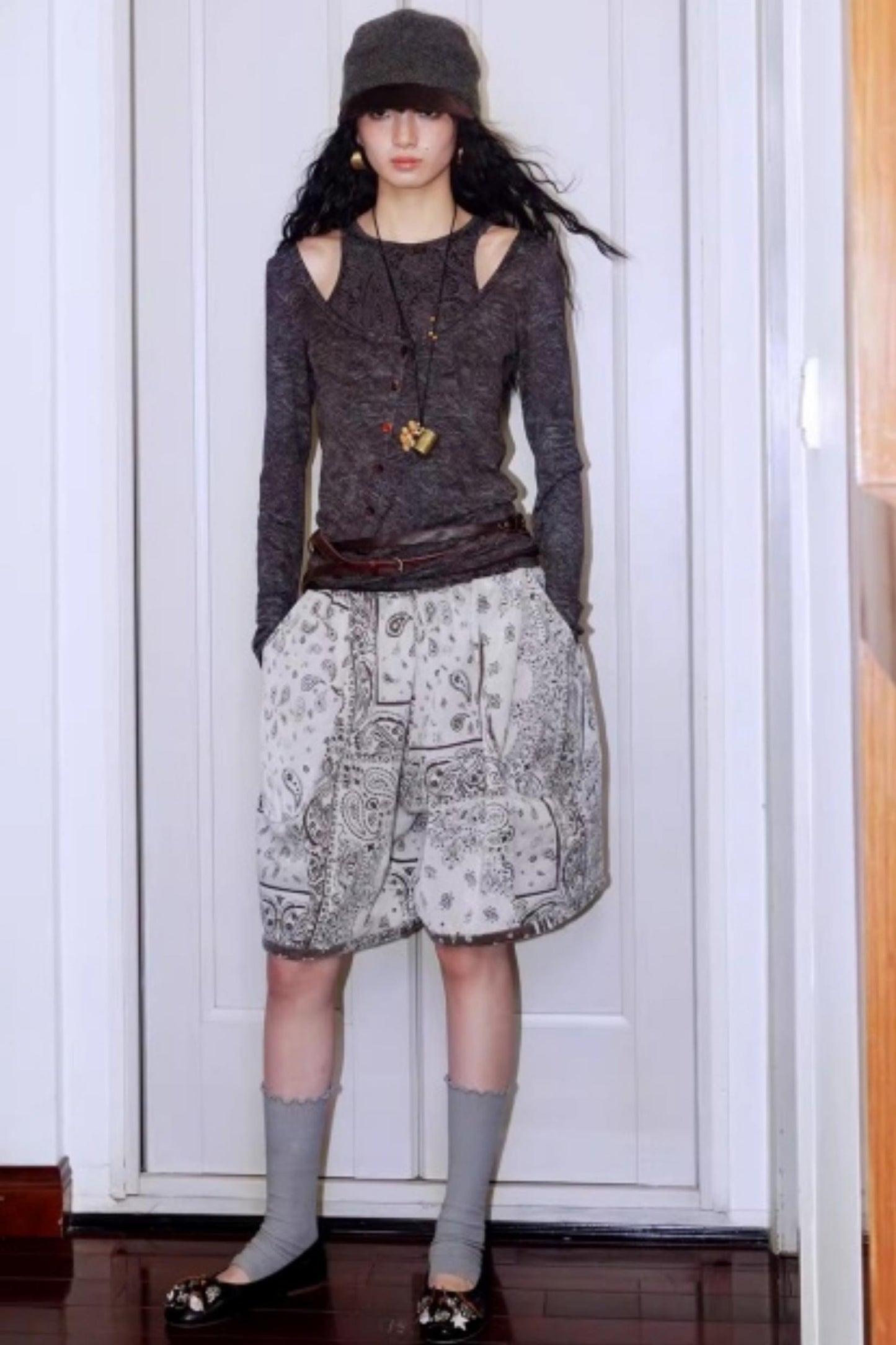 Vintage Acetate Knitted Top