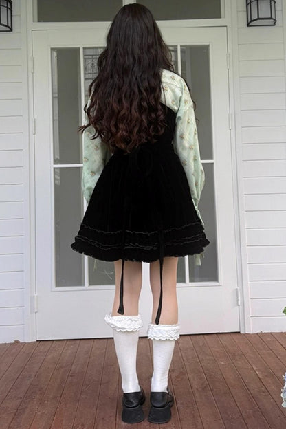 Fairy Tale Jacquard Puff Shirt