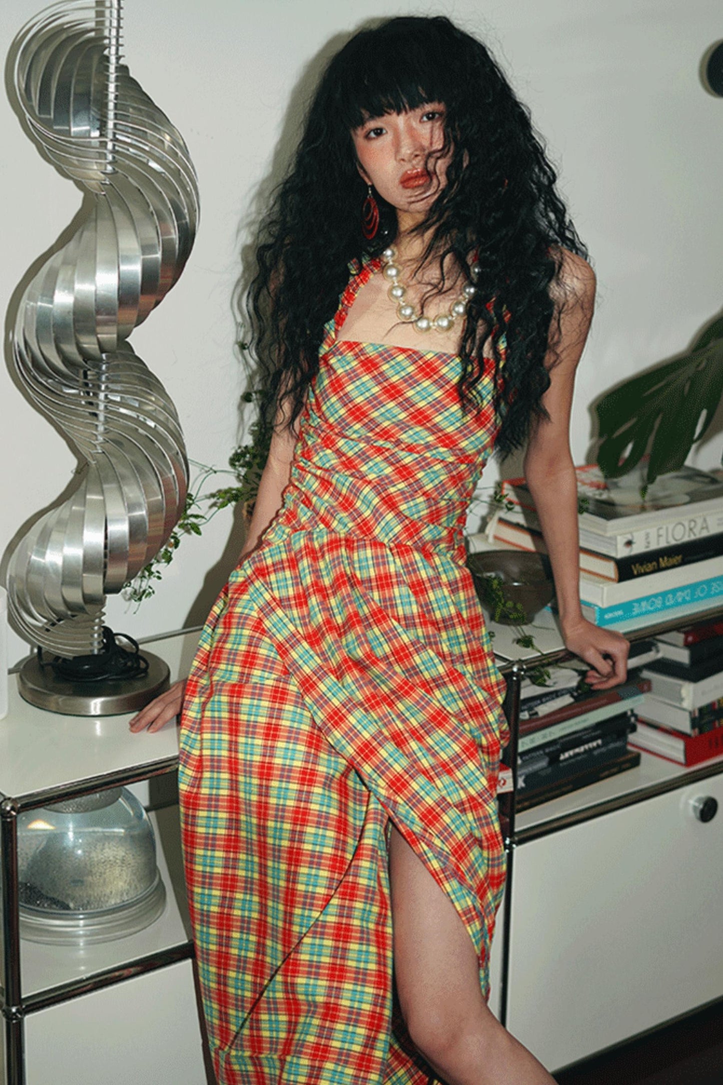 Floral Asymmetrical Crop Dress