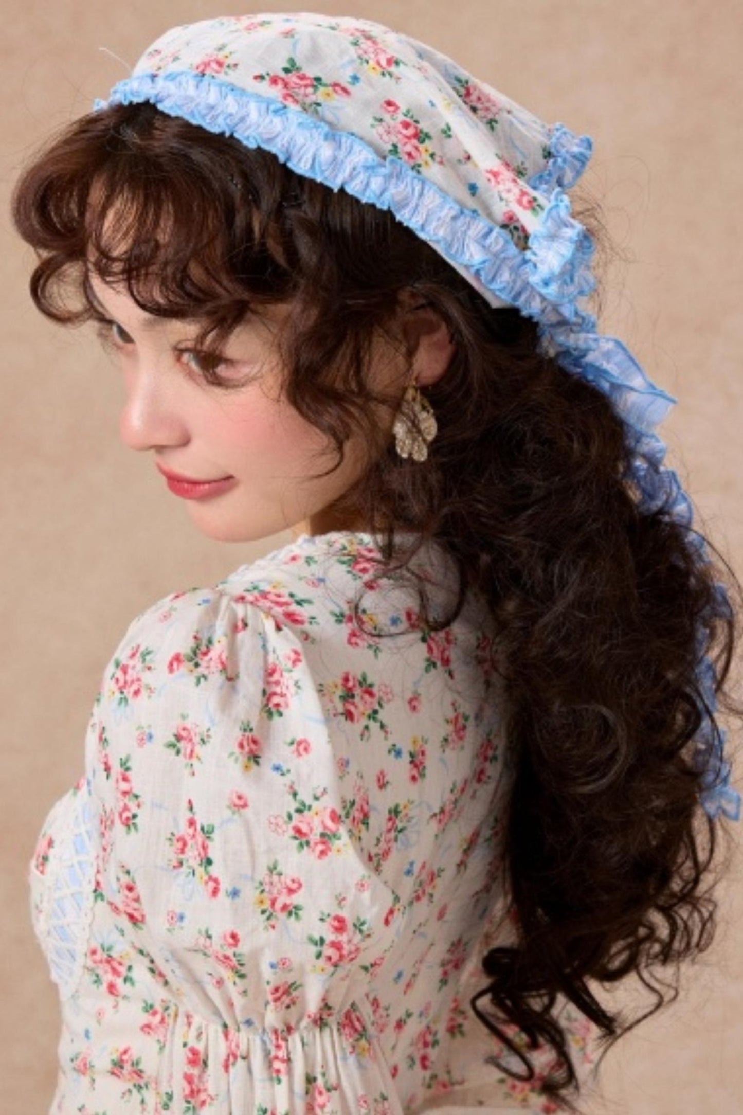 Blue French Pastoral Dress Set-Up