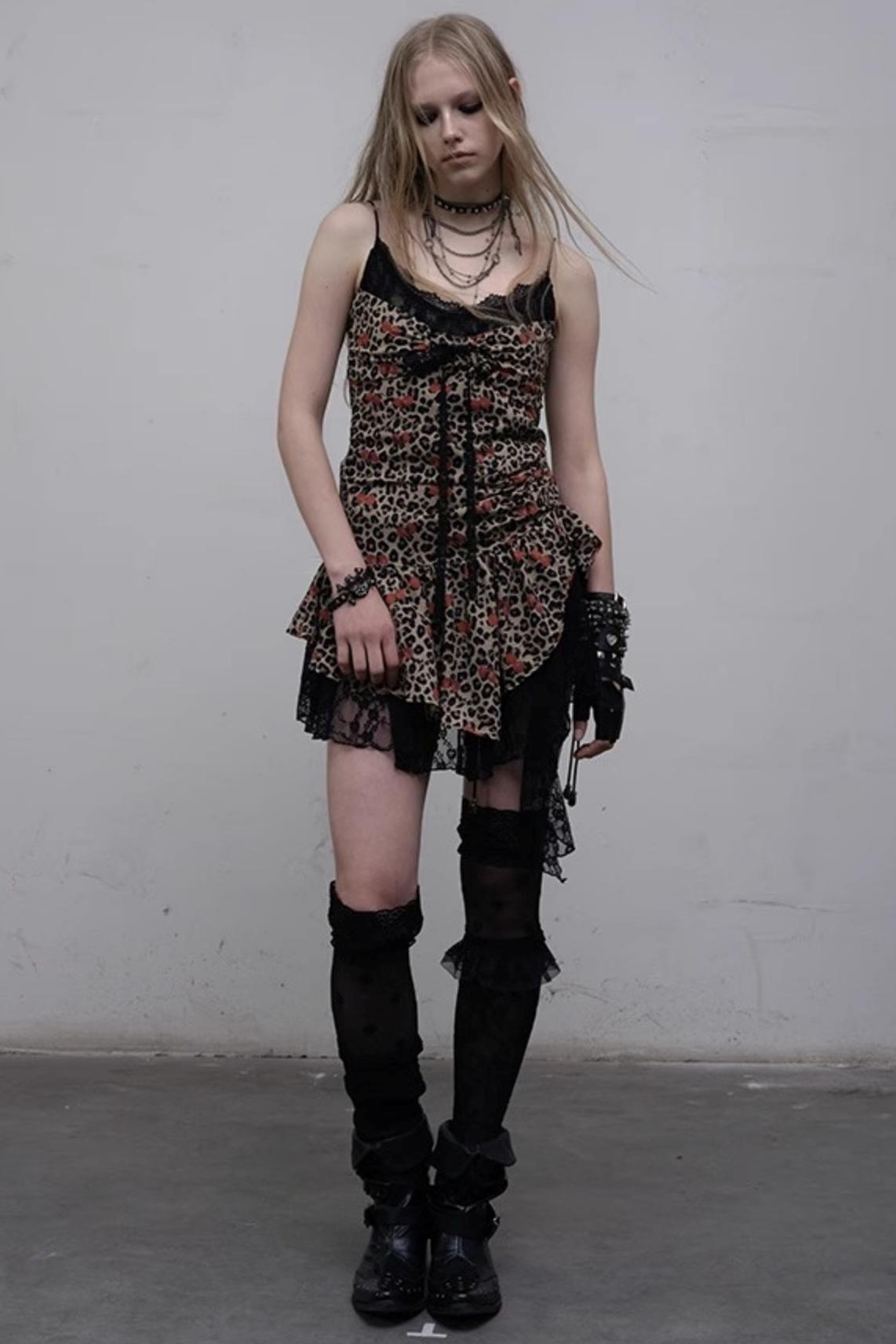 Heart Lace Camisole Dress