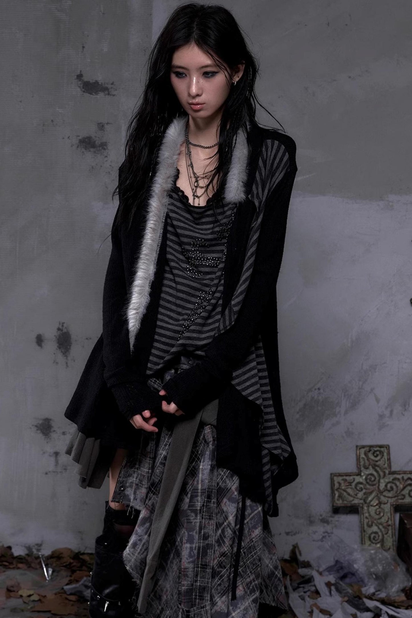 Vintage Diamond Cardigan