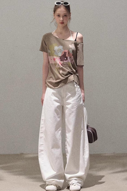 Rhinestone Halo Jeans