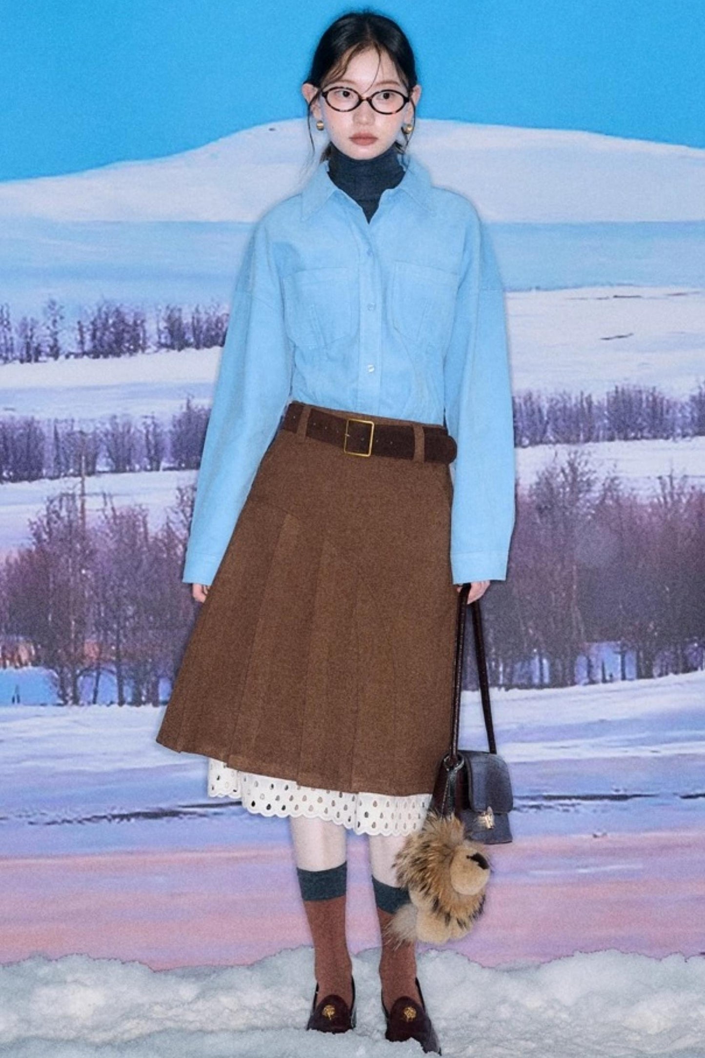 Oak Hazelnut Wool Jacket Set-Up