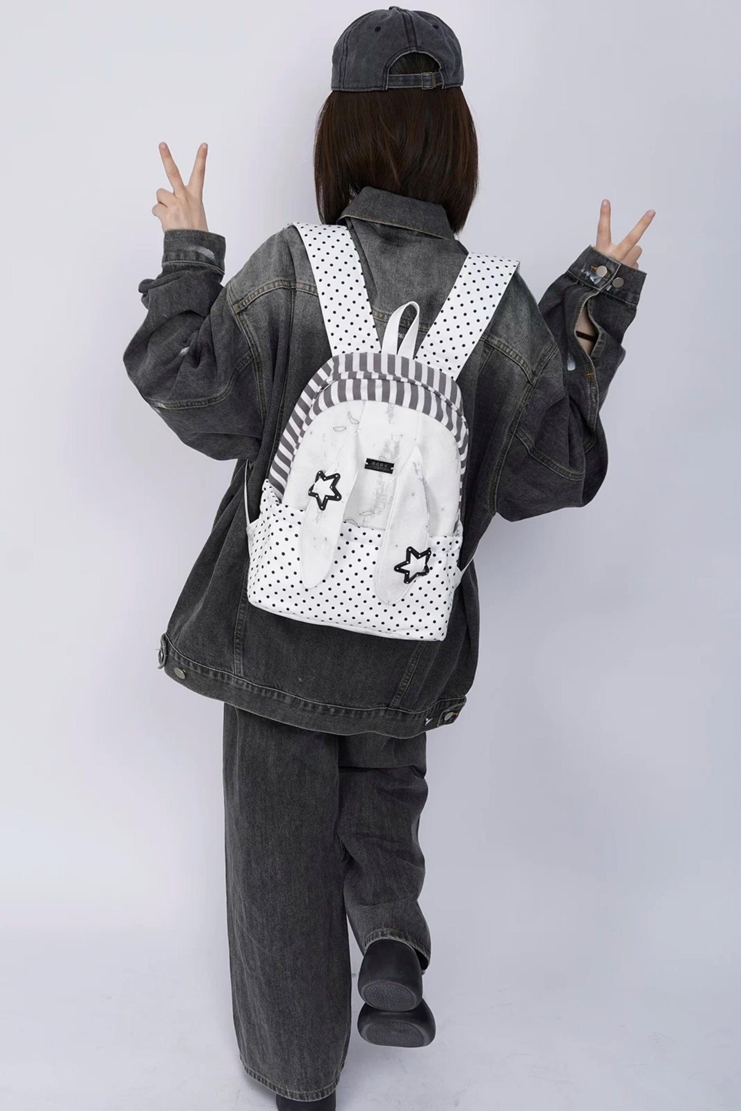 Wild Rabbit Crossbody School Bag