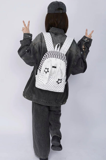 Wild Rabbit Crossbody School Bag