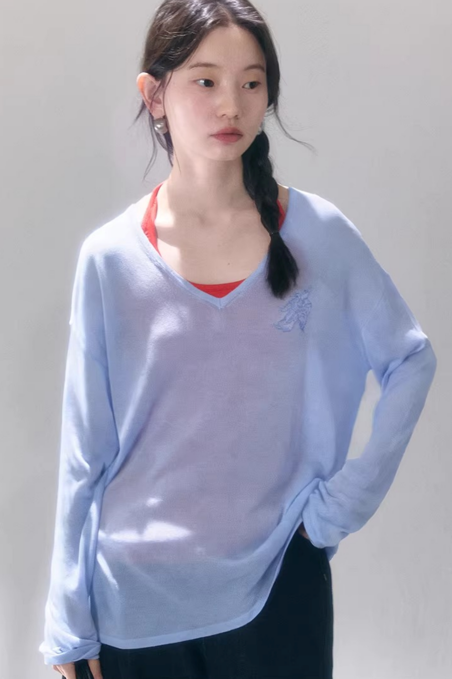 Layered U-Neck Camisole Top