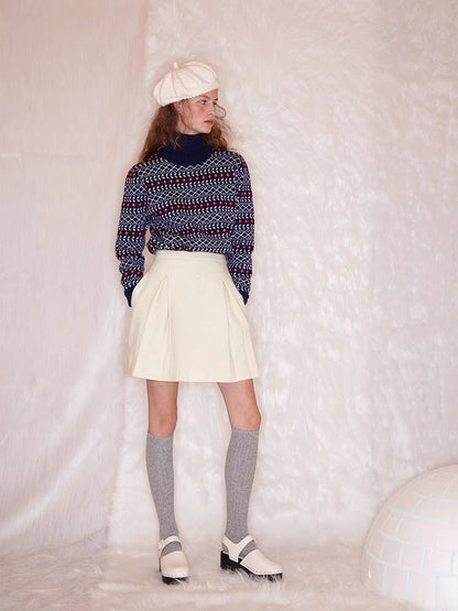 Vintage Turtleneck Wool Sweater