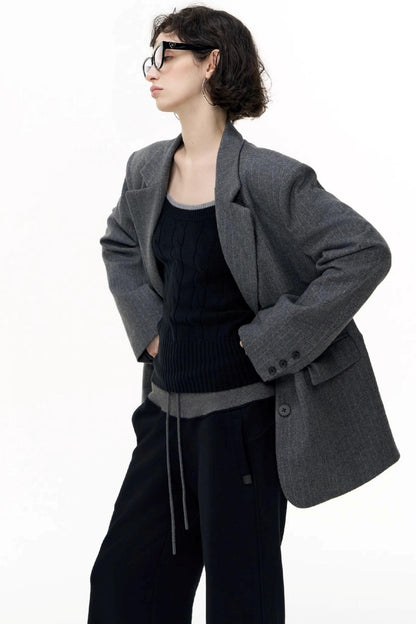 Flared Cotton Wide-Waisted Sweatpants