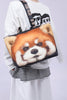 Große Standard-Tragetasche mit kleinem Panda, einzelne Tasche