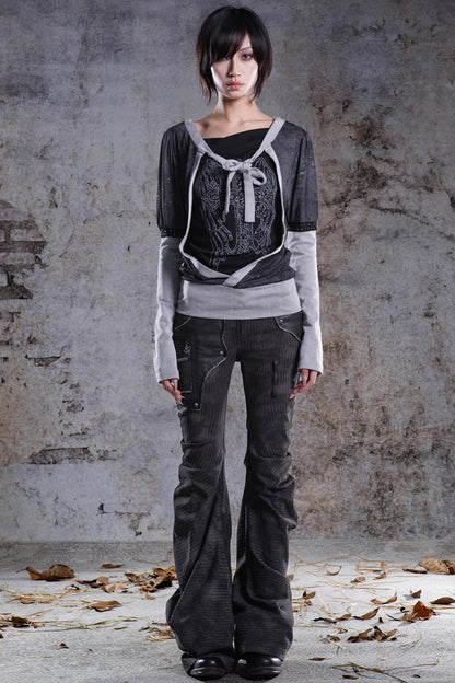 Original V-Neck Knitted Top