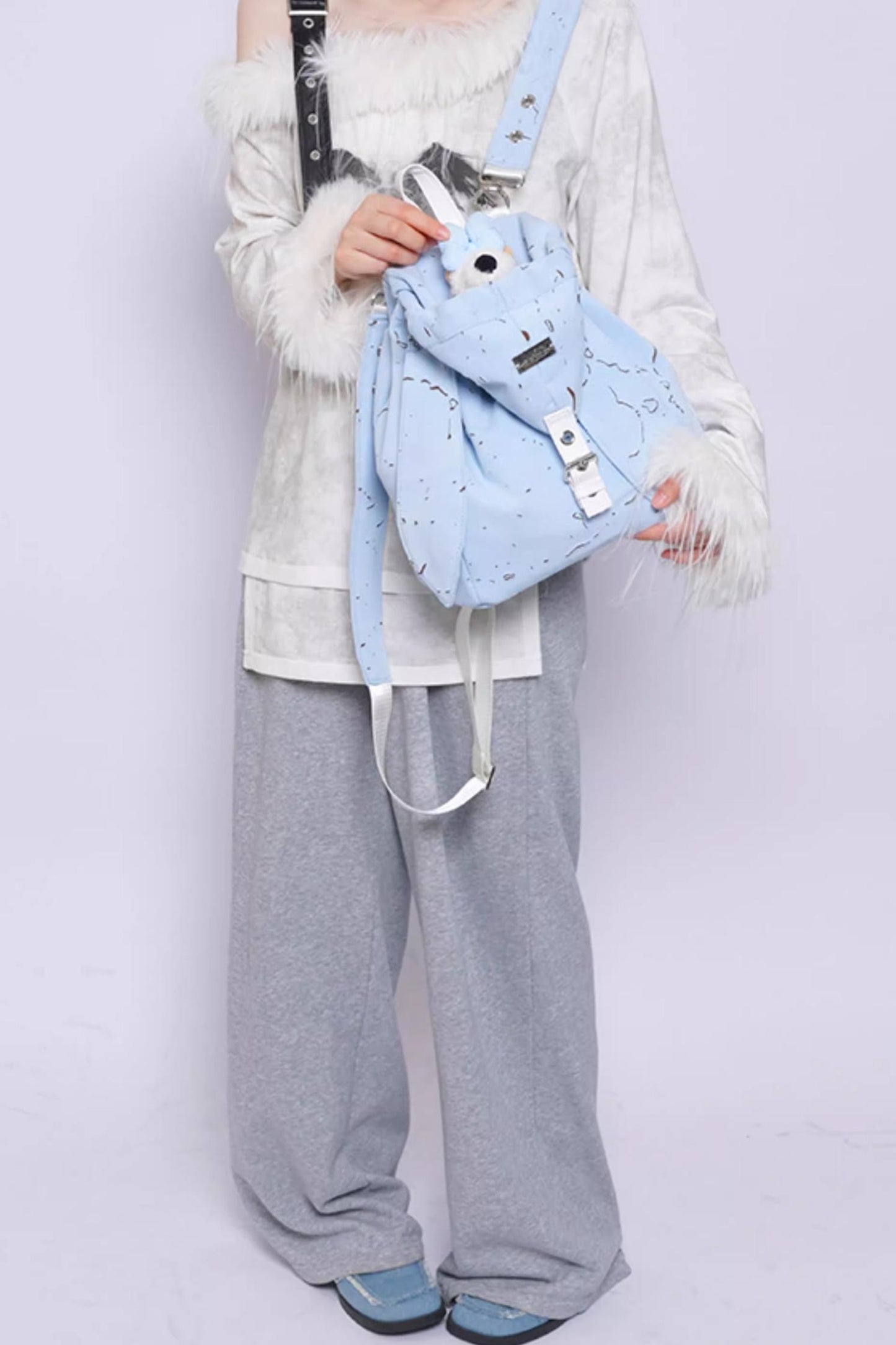 Spring Bunny Crossbody Bag