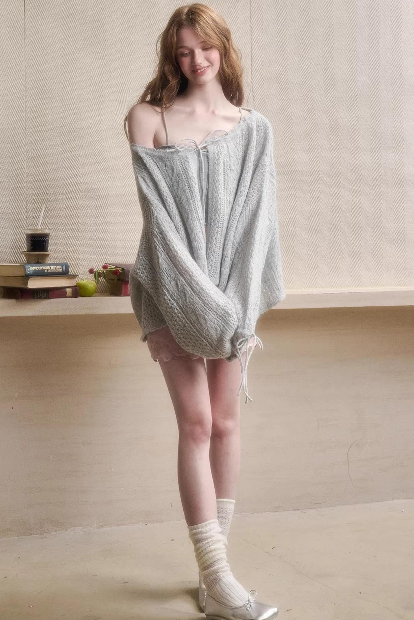 Riverbank of the Wind Mohair Sweater