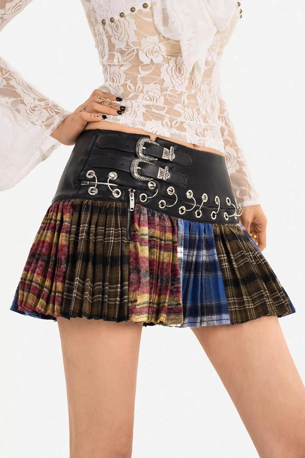 Molly Punk Plaid Skirt