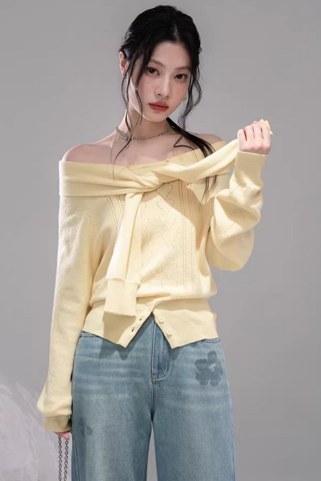 Pure Desire Silk Wool Sweater