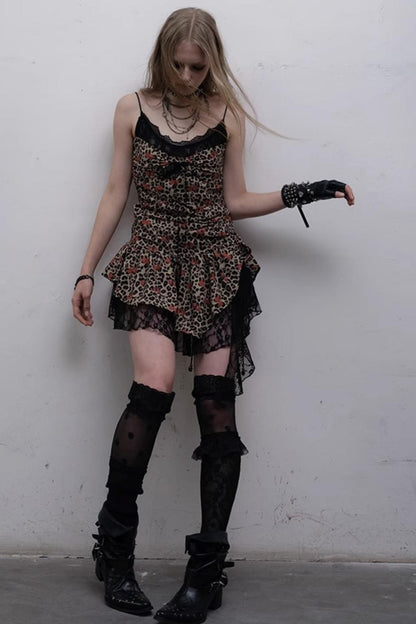 Heart Lace Camisole Dress