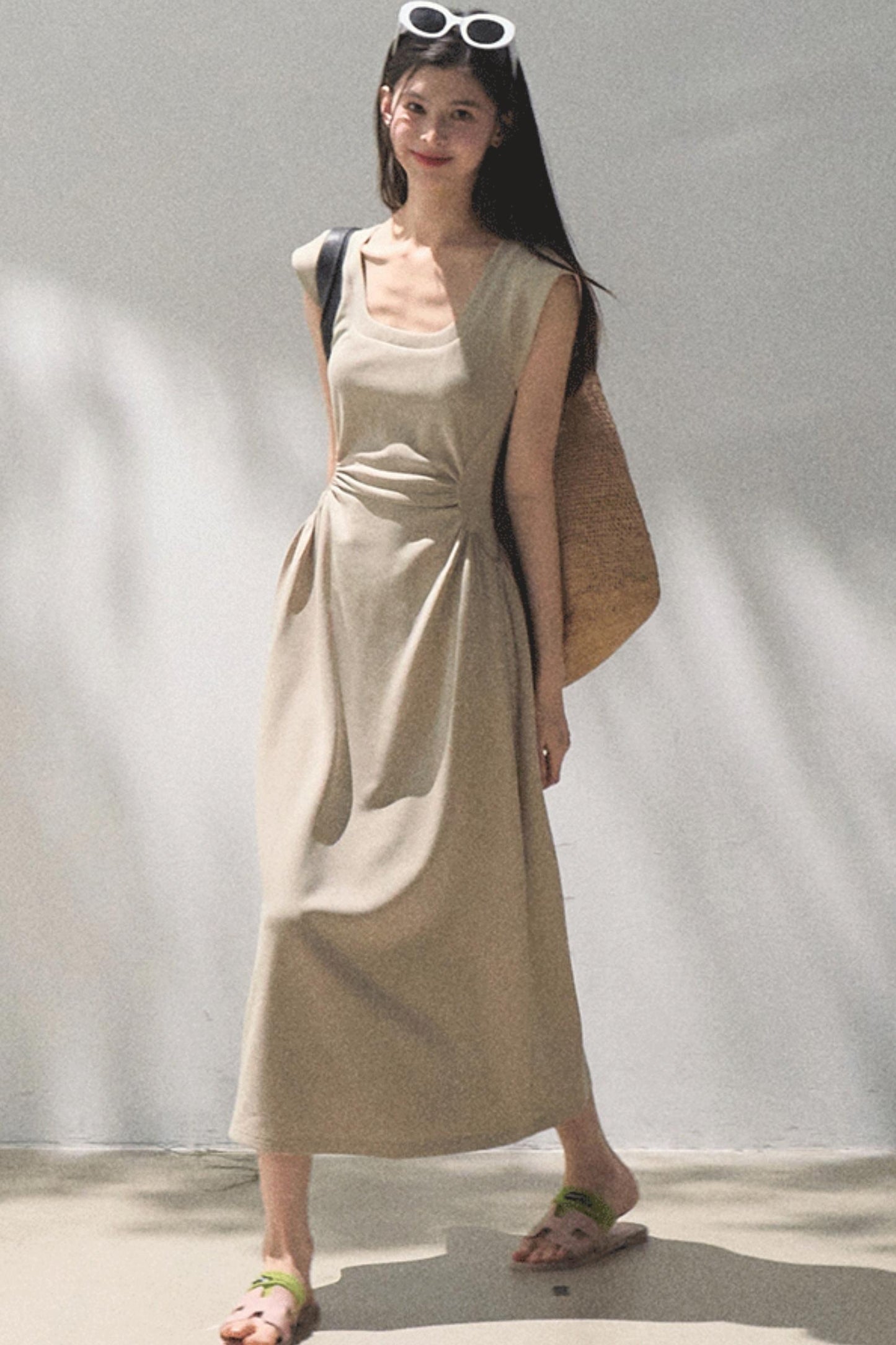 Essential Summer U-Neck Dress