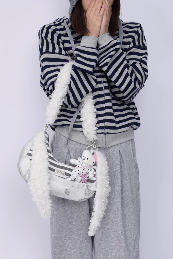 Rabbit Plush Crossbody Bag