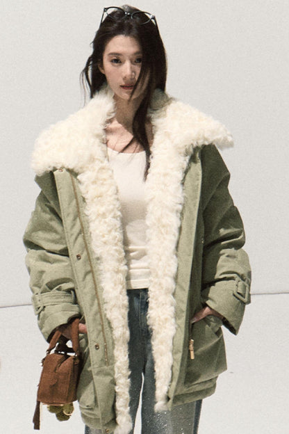 Wool Slim-Fit Lace Top