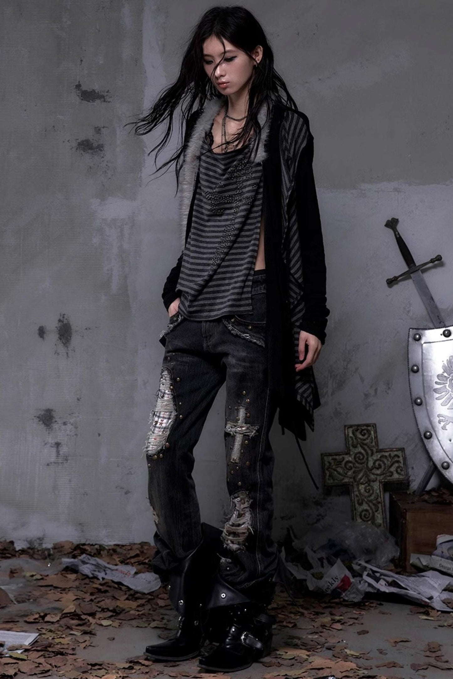 Vintage Diamond Cardigan