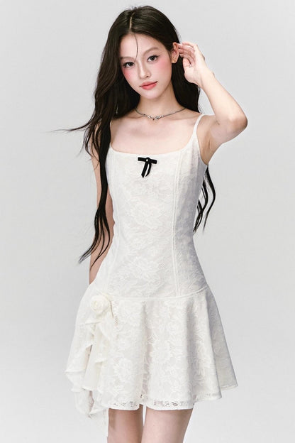 Moon Lace Slip Dress