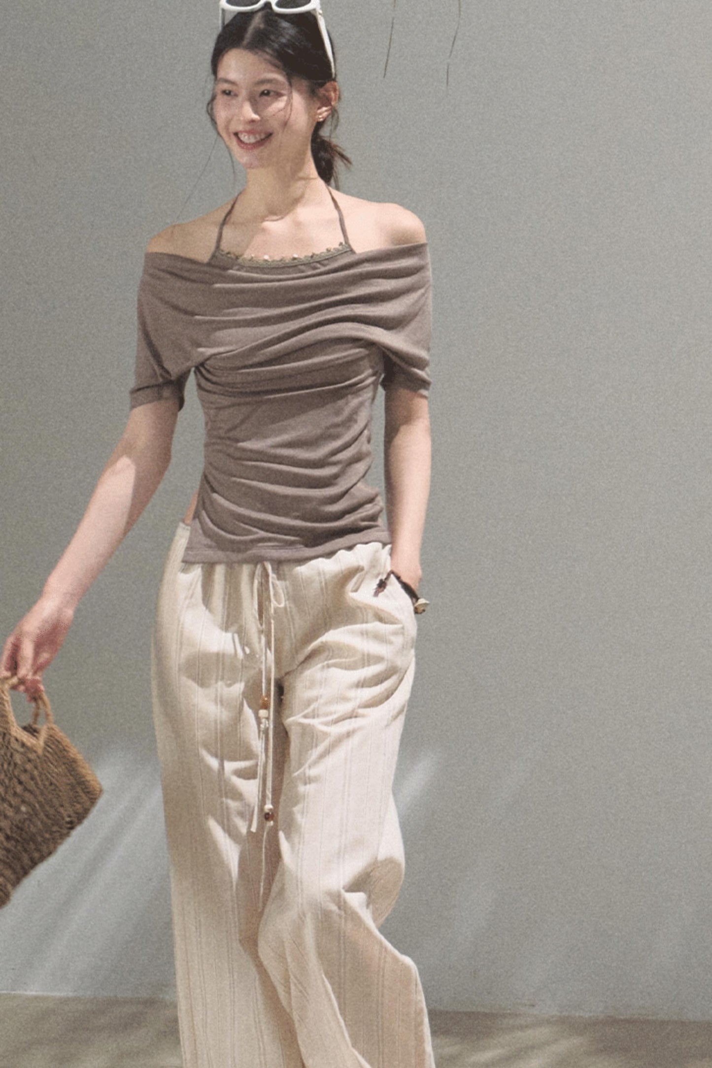 Amber Striped Pants Set-Up