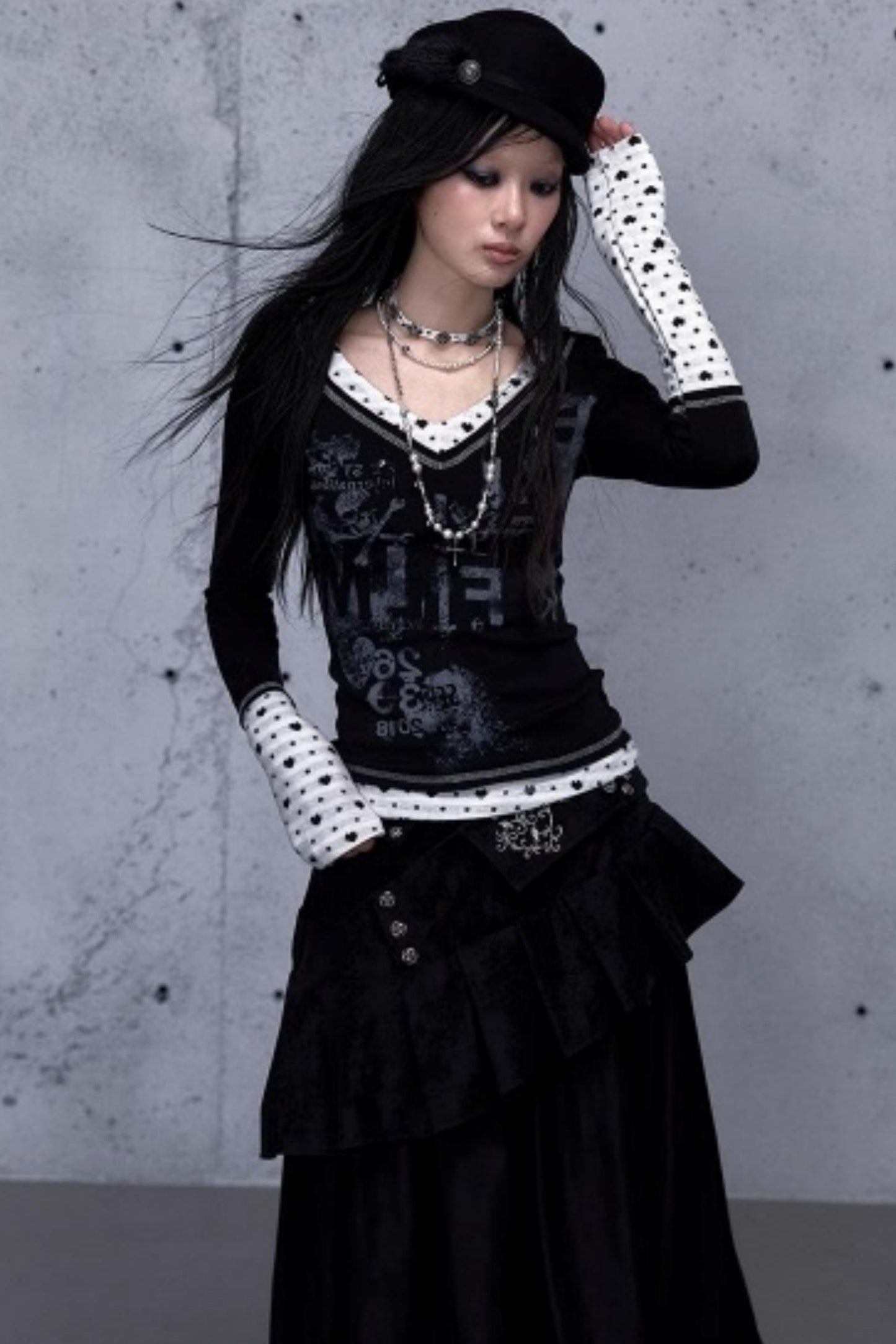 Retro Vintage Patchwork Top