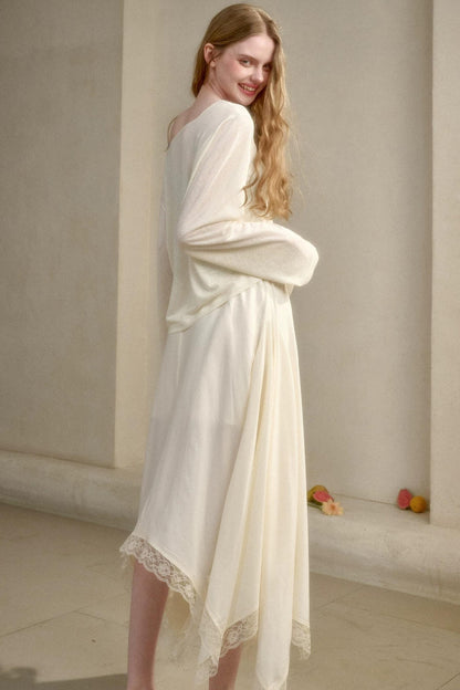 Natural Lyocell Cloud Blouse