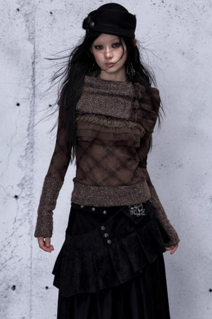 Vintage Retro Wool Knit Sweater