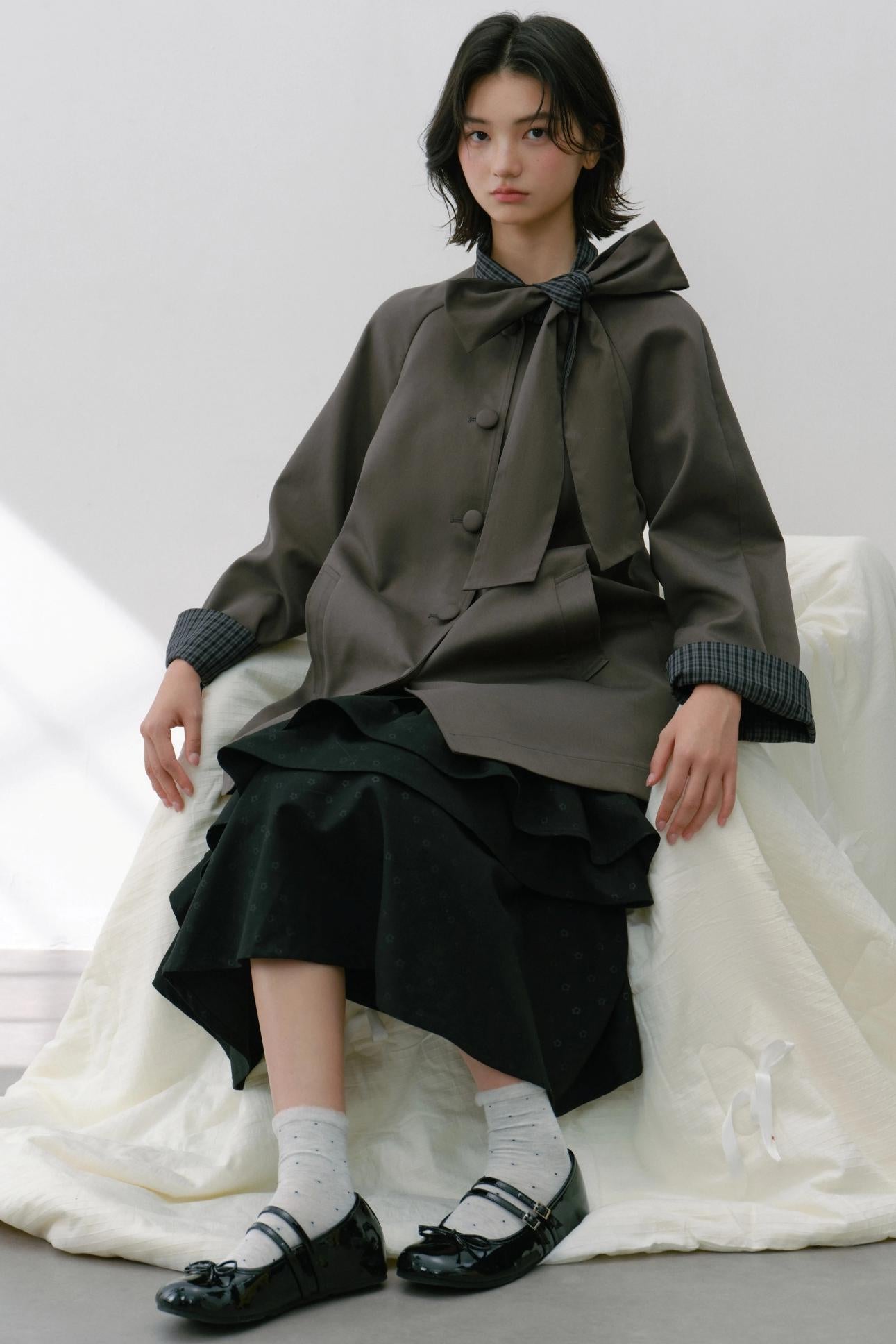 Vintage Flower Puffy Skirt