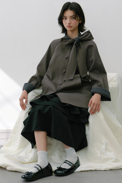 Vintage Flower Puffy Skirt