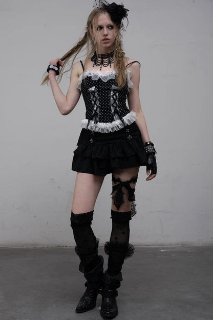 Gothic Lace Mini Top