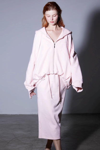 Comfort Cloud Cotton Hooded Sweatshirt Set-Up