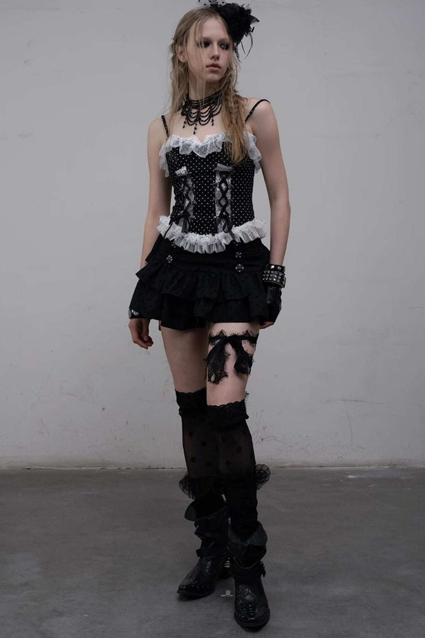 Gothic Lace Mini Top