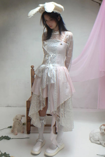 Institute Happy Birthday Lace Beret