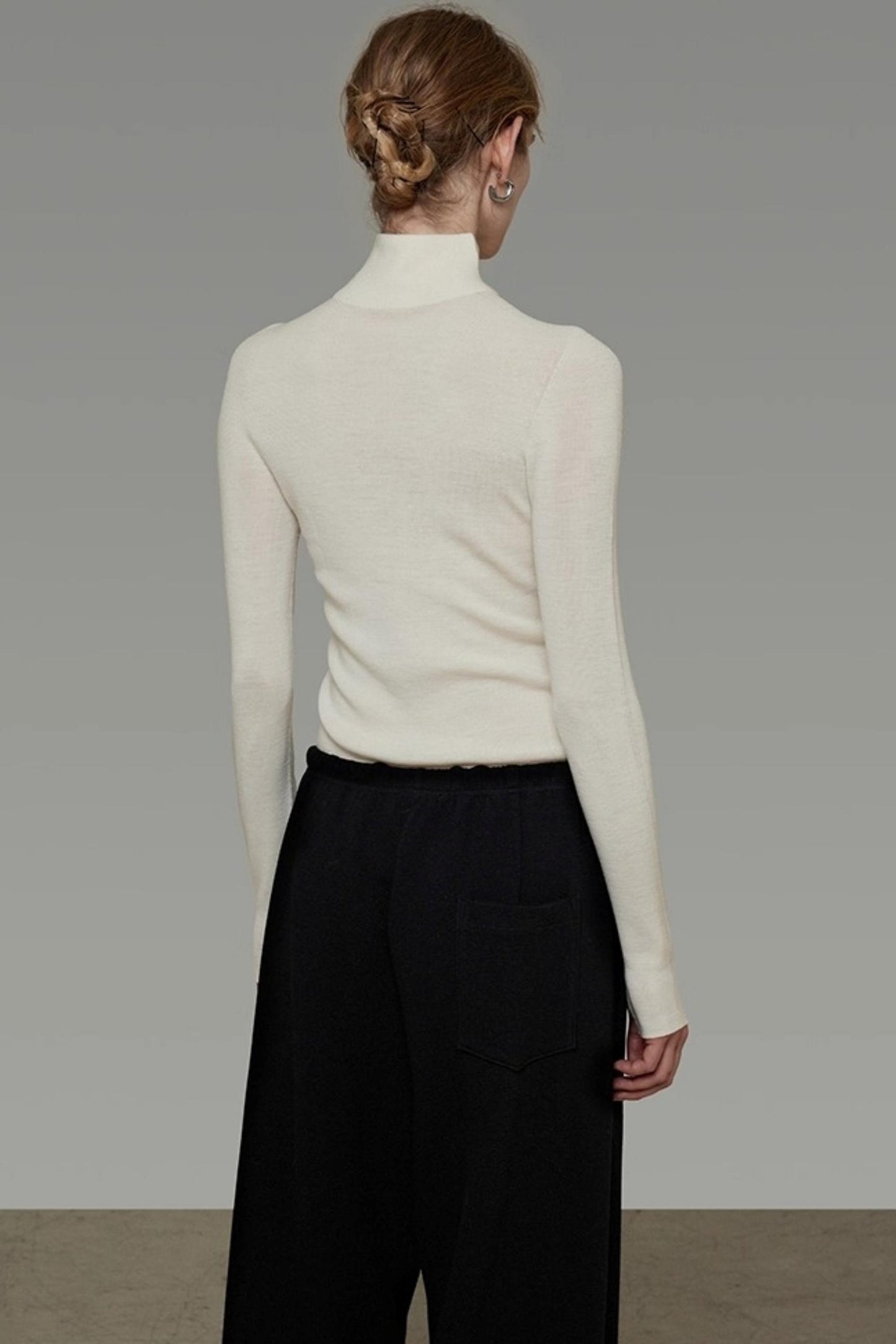 Slim Knitted Base Sweater