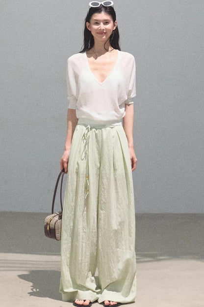 Distant Tenderness Knit Camisole Set