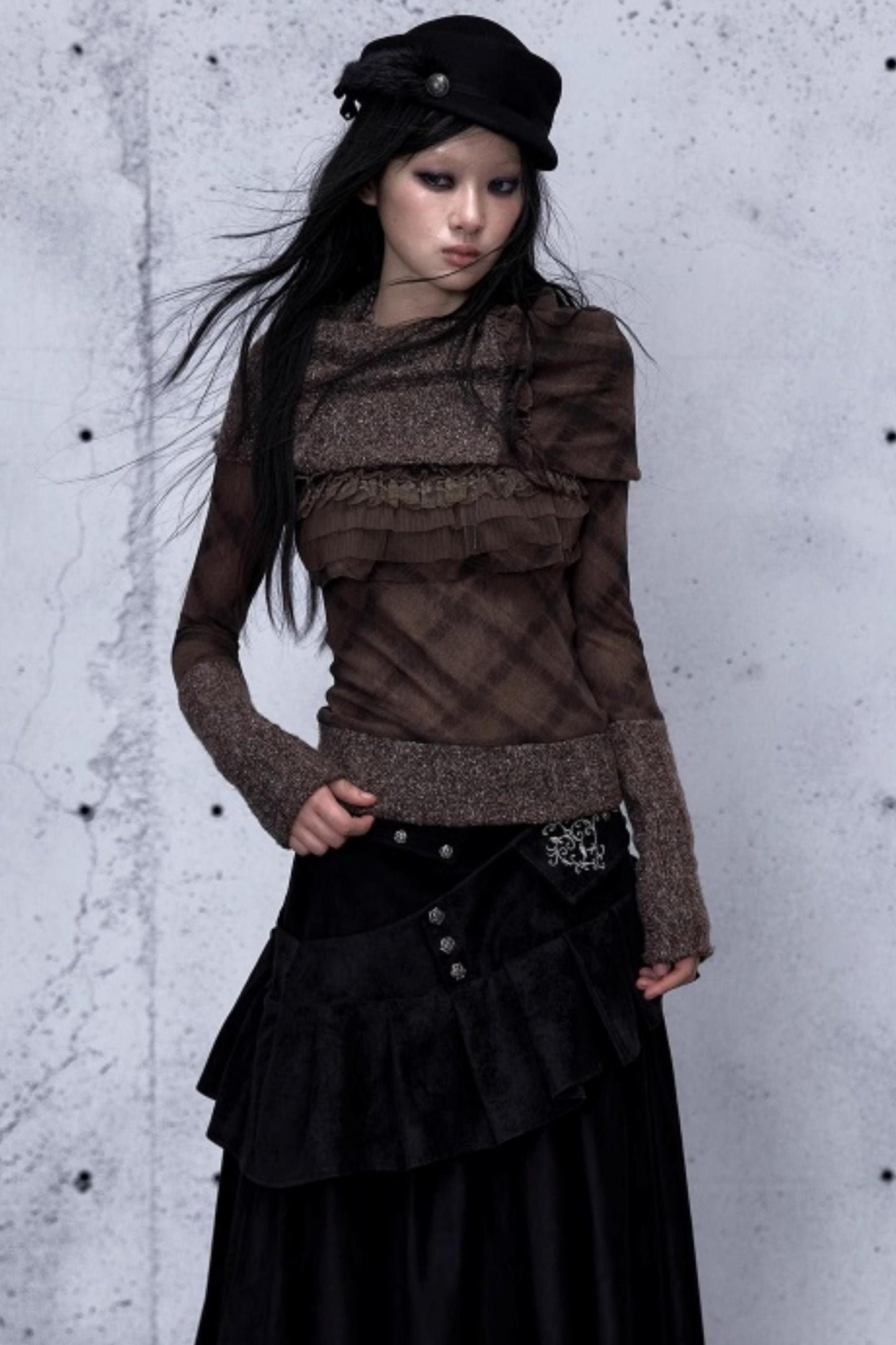 Vintage Retro Wool Knit Sweater