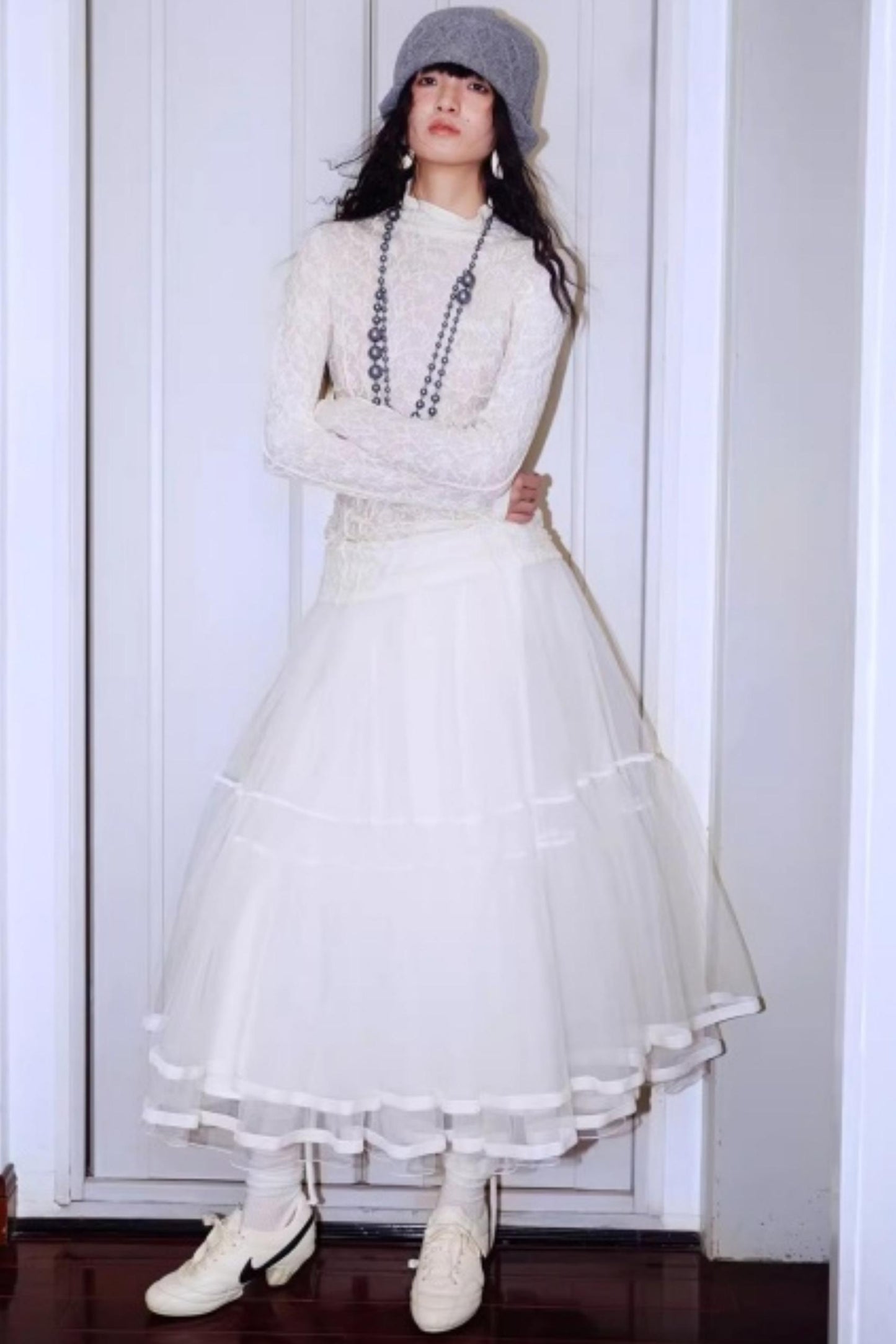 Split Knitted Base Layer Top