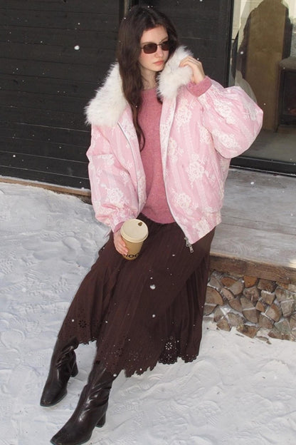 Rin's Poem Pleated Skirt