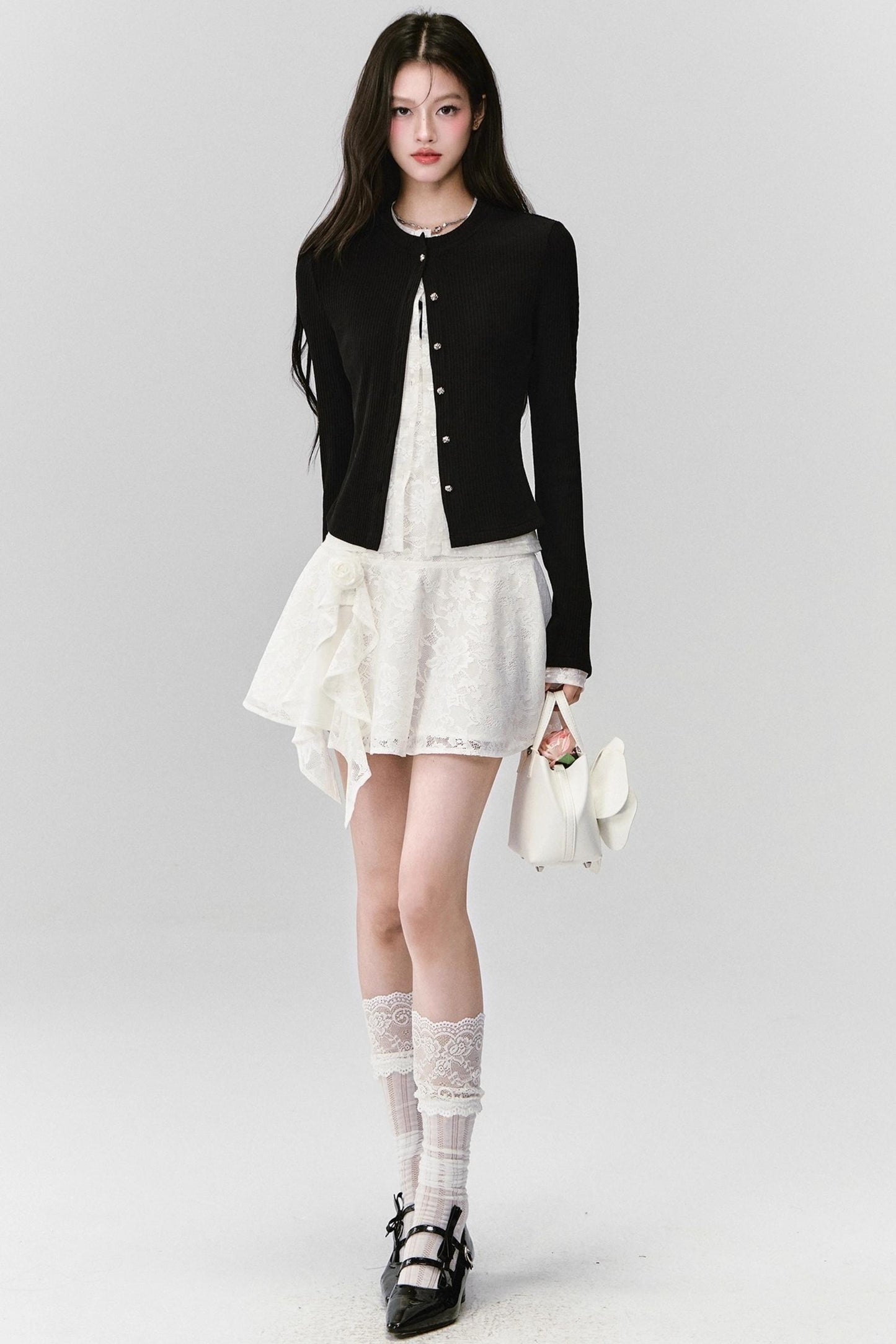 Moon Lace Slip Dress