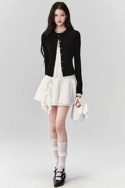 Moon Lace Slip Dress