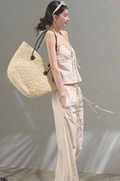 Amber Striped Pants Set-Up