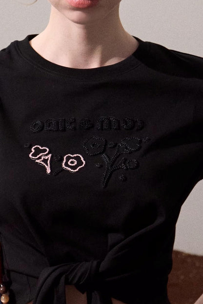 Summer Elegance Antibacterial T-Shirt