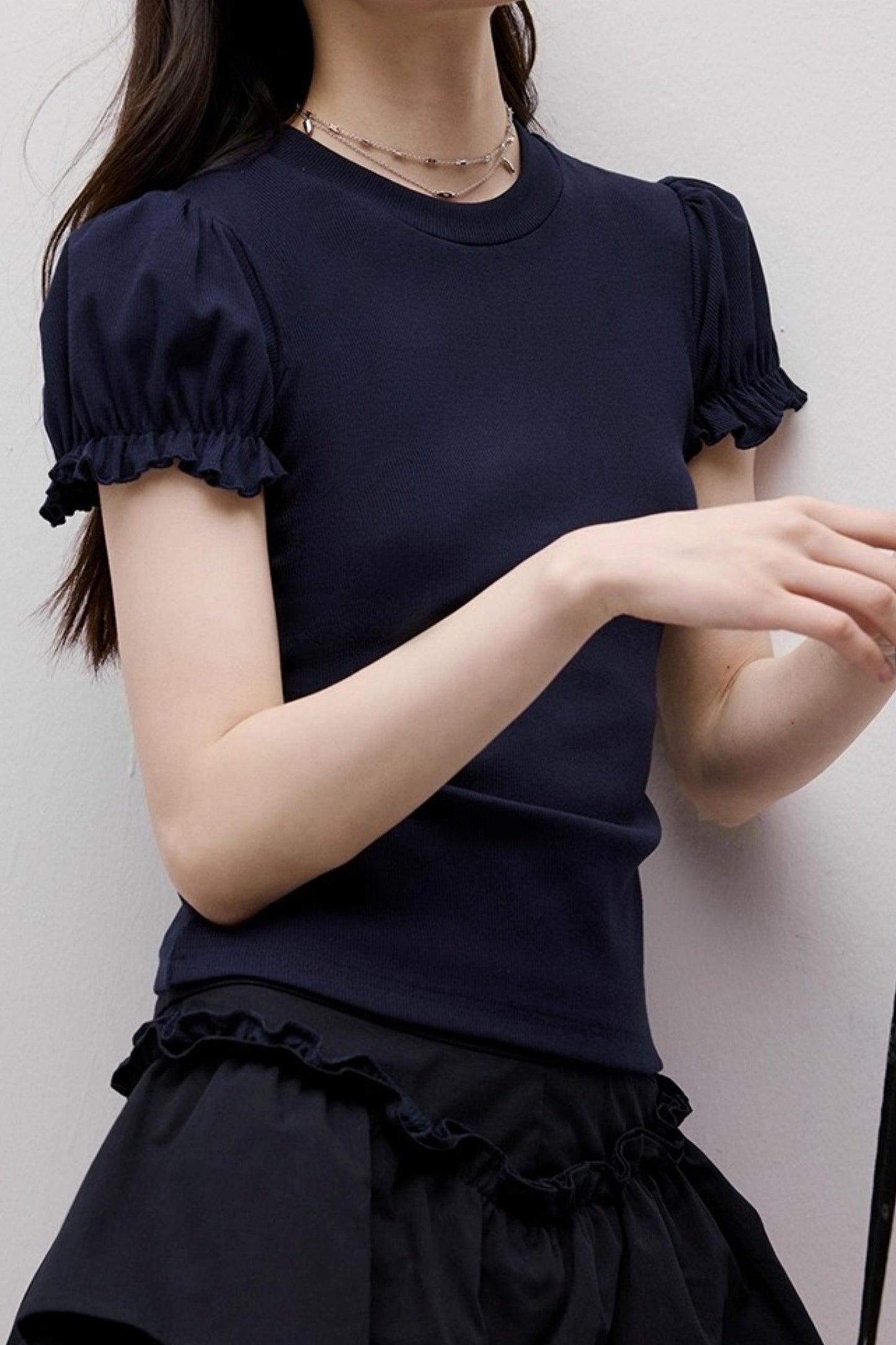 Cleanfit Puff Sleeve T-Shirt