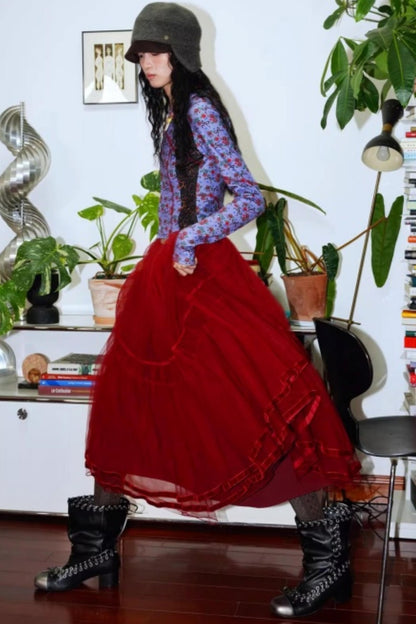 Vintage Leopard Velvet T-Shirt