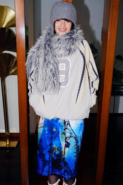 Autumn Retro Long-Sleeved Sweatshirt