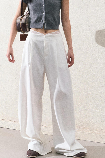 Casual Slim Bandeau & Trousers Set-Up